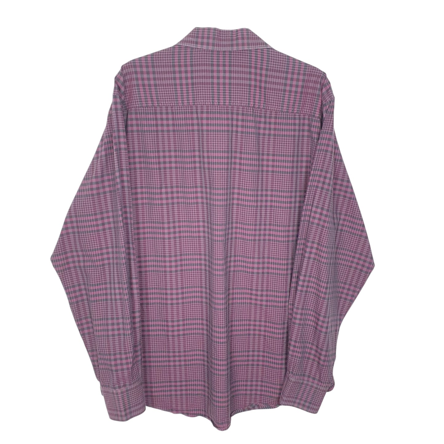 Mens Purple Bugatchi Uomo Long Sleeve Shirt
