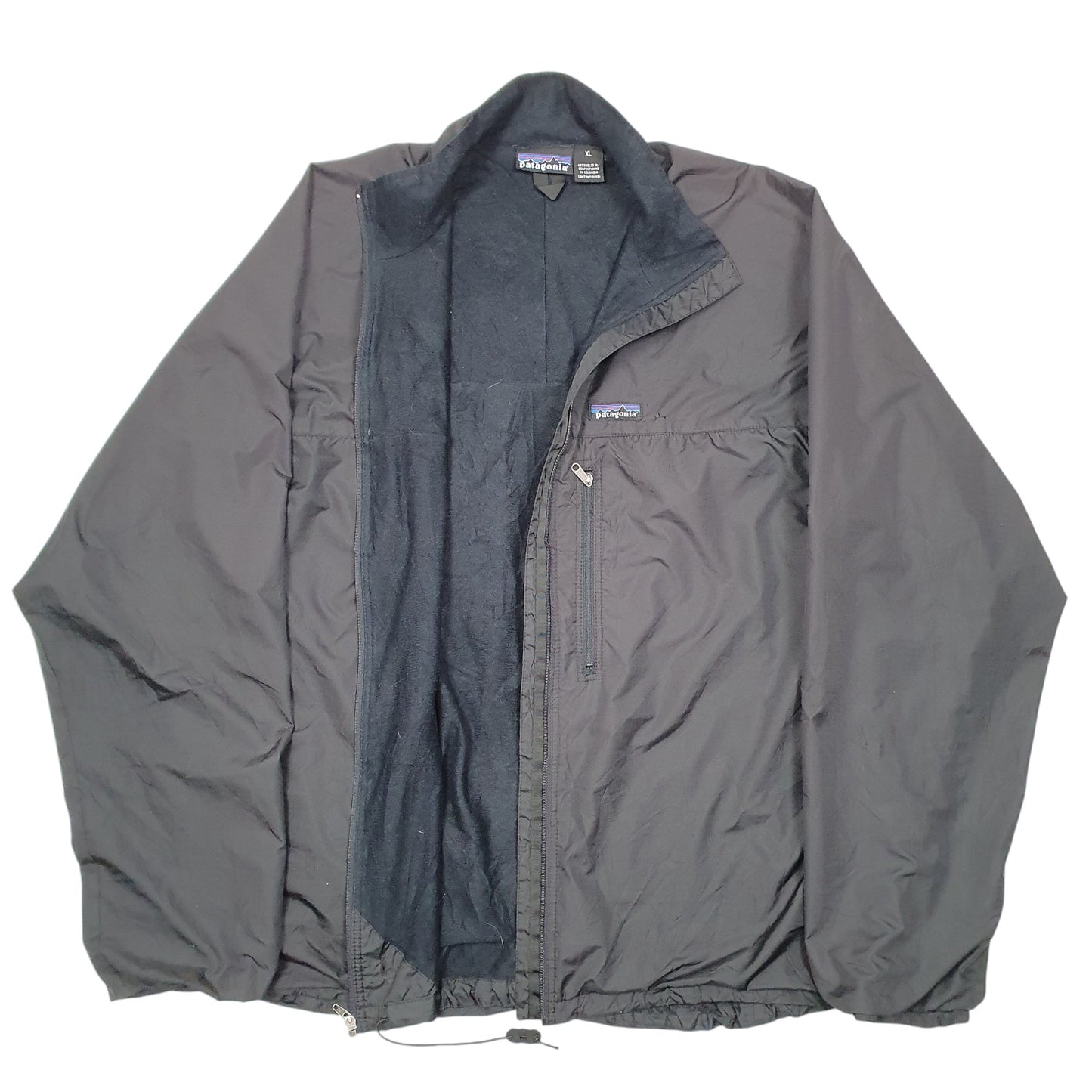 Mens Black Patagonia Lightweight Outdoors  Coat