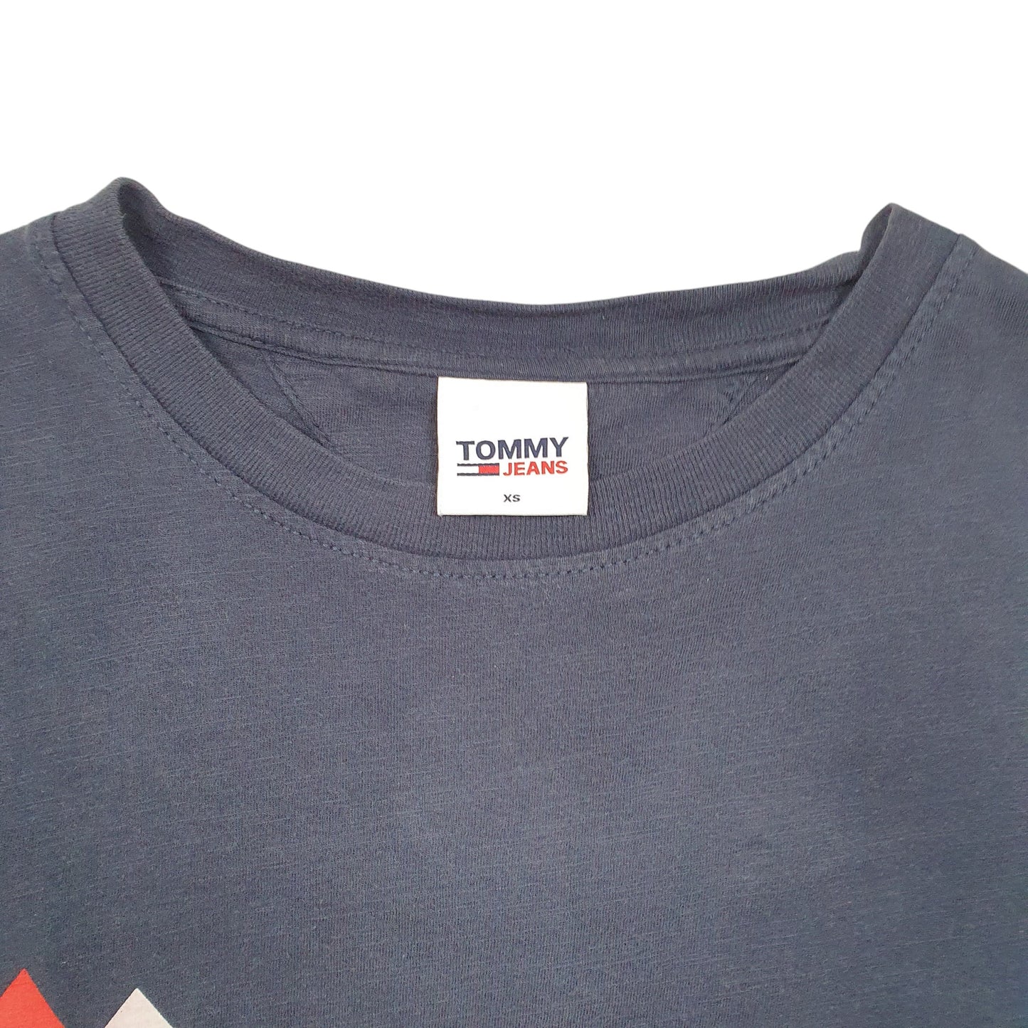 Mens Navy Tommy Hilfiger Jeans Short Sleeve T Shirt