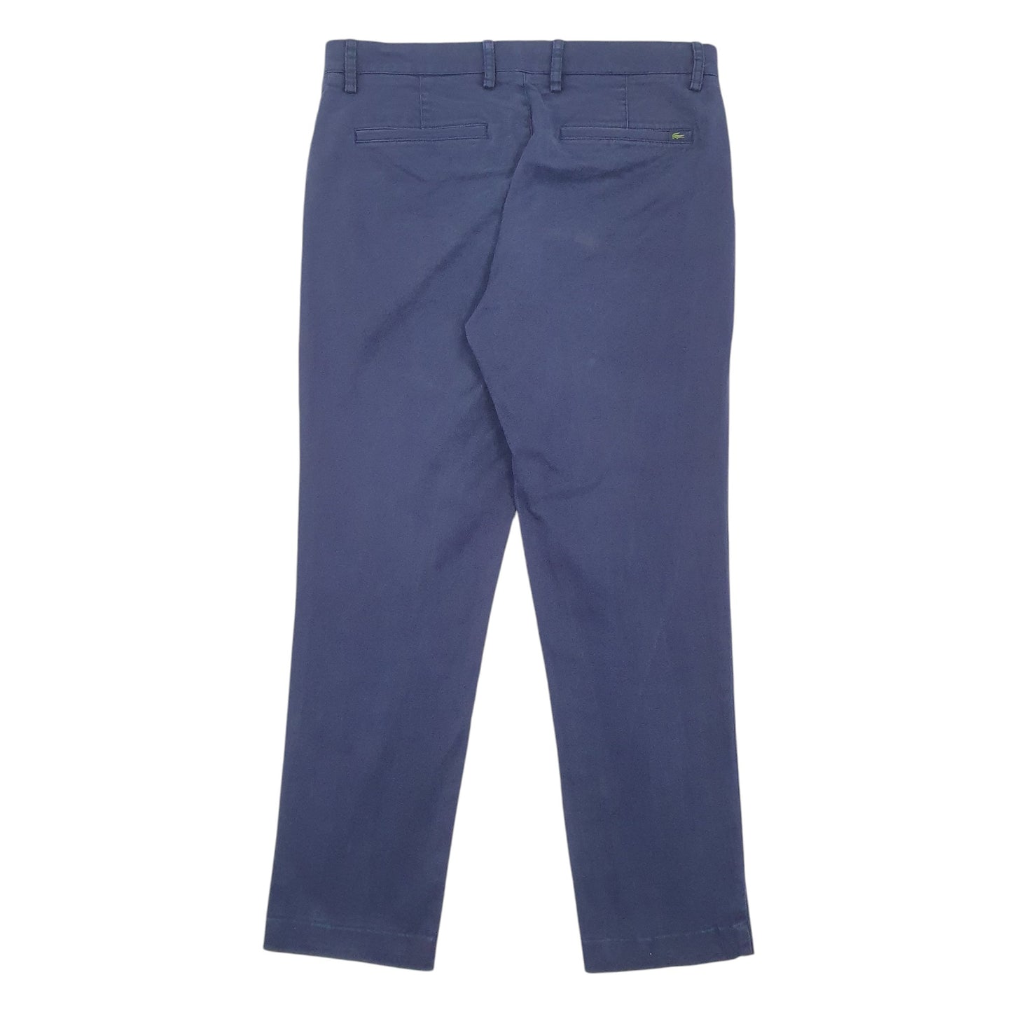 Mens Navy Lacoate  Chino Trousers