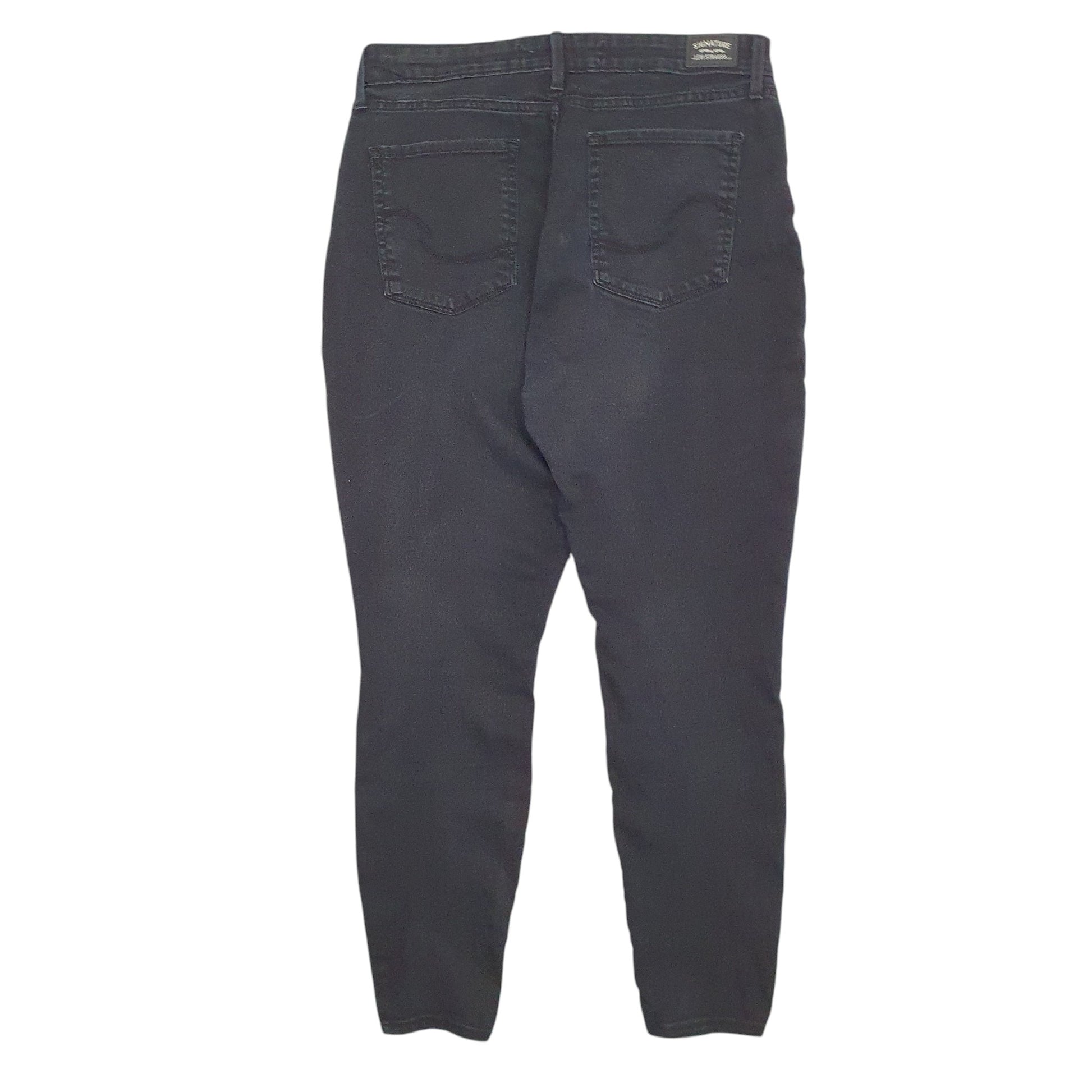 Womens Black Levis Signature Casual JeansW32 L27