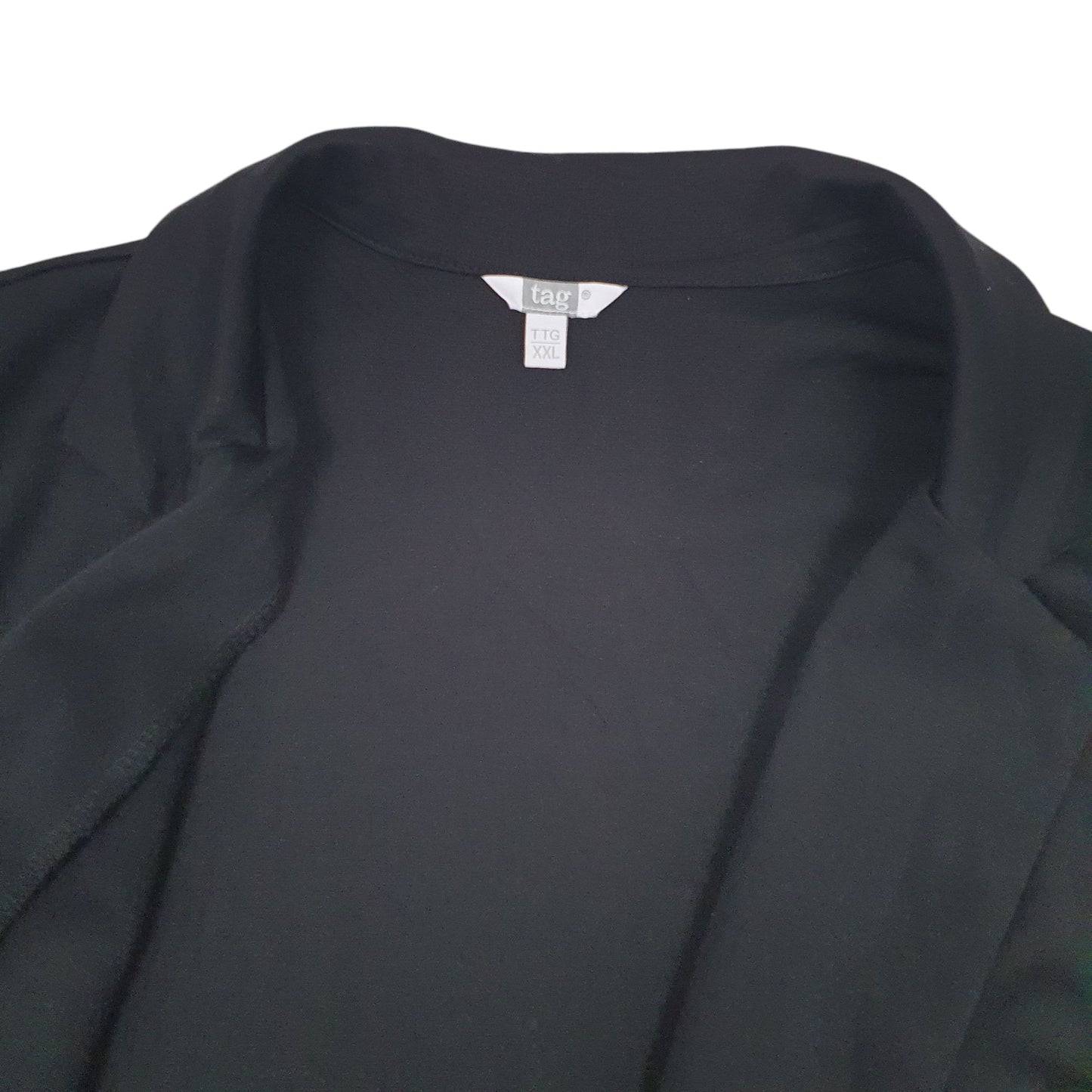 Womens Black Tag   Coat