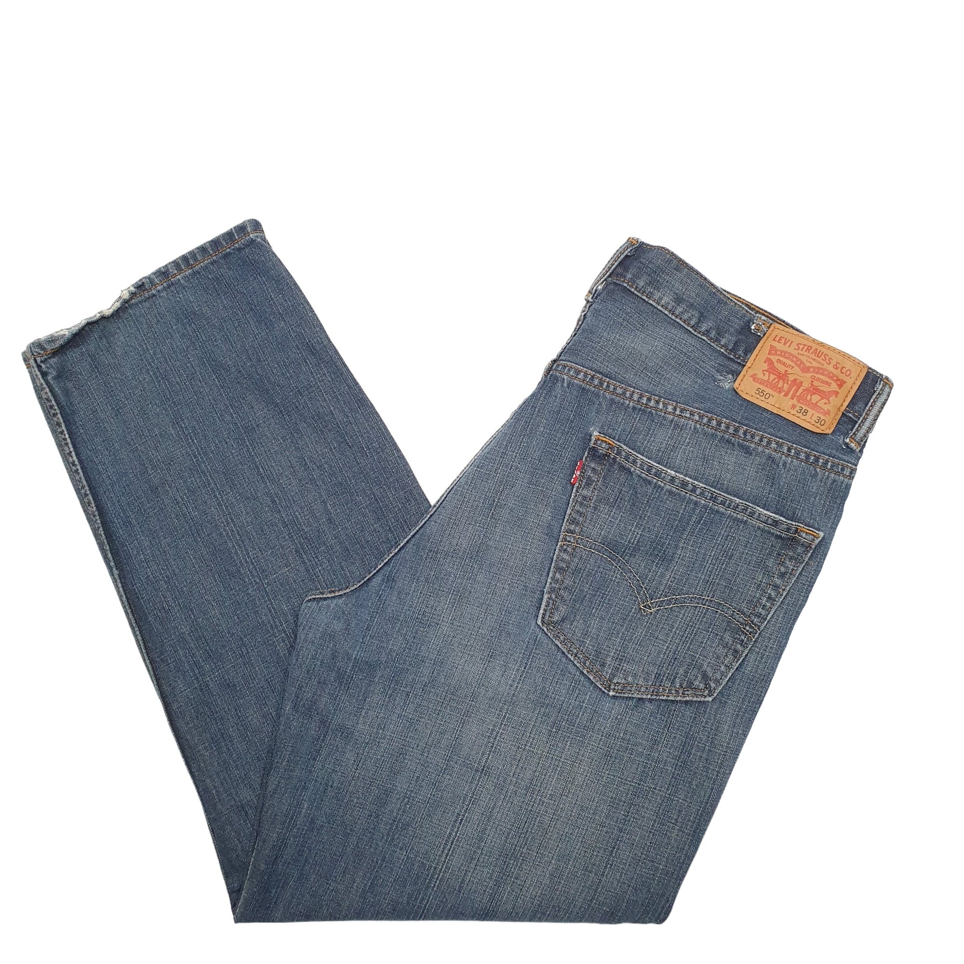 Mens Blue Levis  550 JeansW38 L30