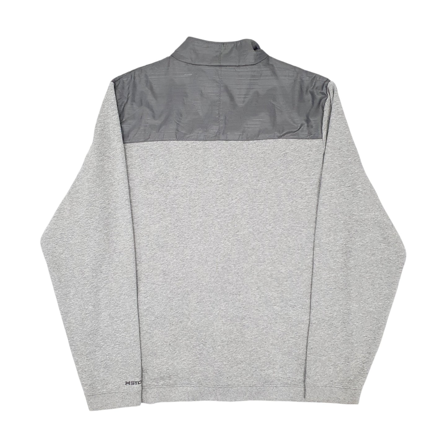 Mens Grey Under Armour  Full Zip Jumper