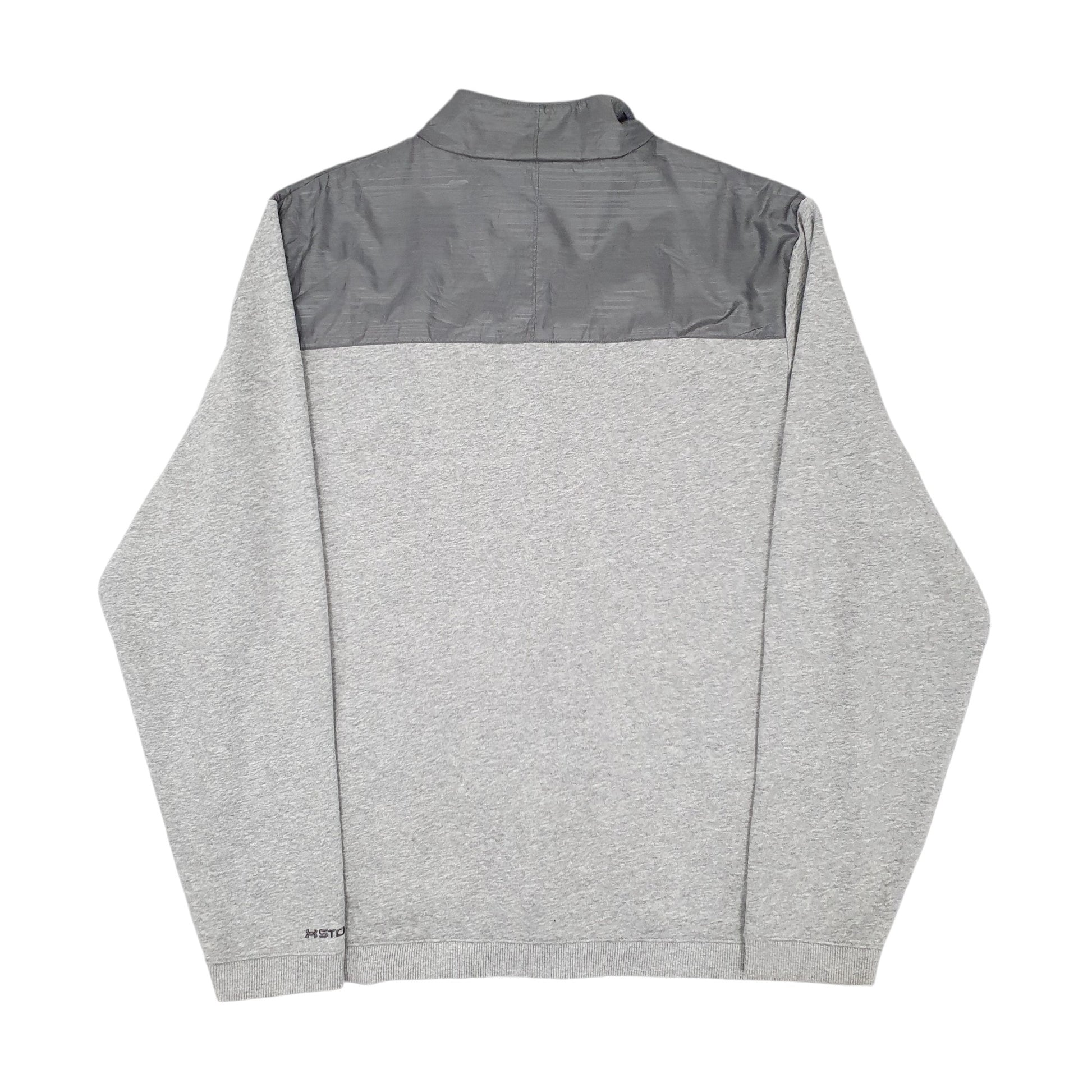 Mens Grey Under Armour  Full Zip Jumper