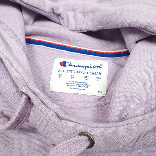 Womens Lilac Champion  Hoodie Jumper