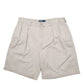 Mens Beige Polo Ralph Lauren Pleated Chino Shorts