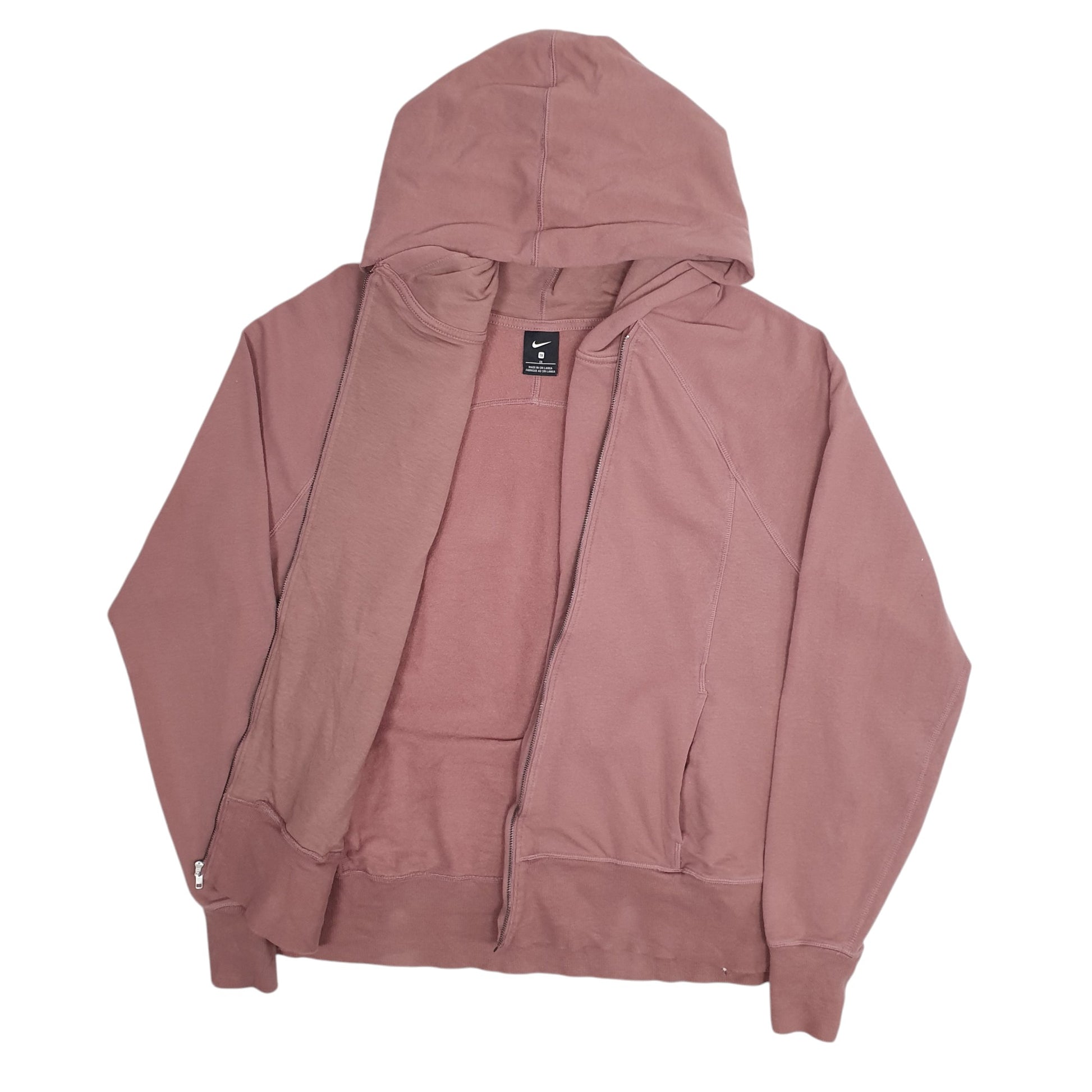 Womens Pink Nike Hoodie Full Zip Jumper