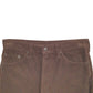 Mens Brown Levis 517 Corduroy Trousers