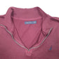 Mens Burgundy Nautica  Quarter Zip Jumper