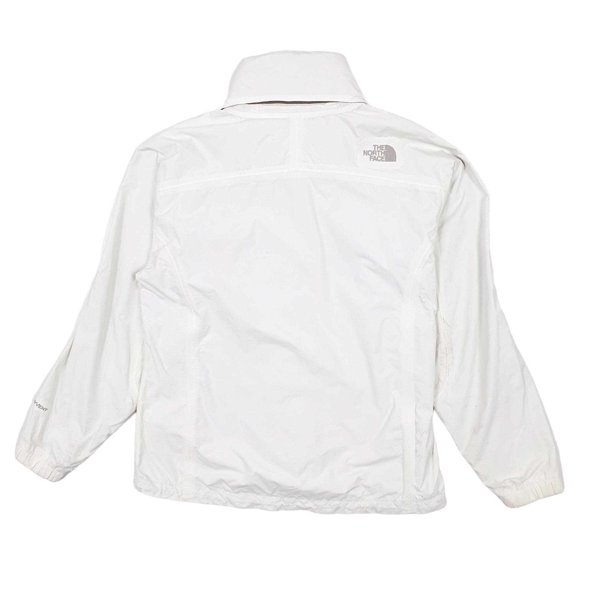 Womens White The North Face Hyvent  Coat