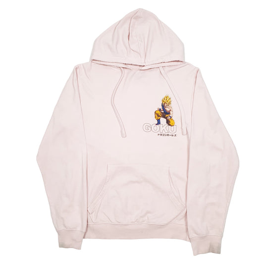 Mens Pink Dragonball Z Goku Super Saiyan Hoodie Jumper