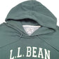 Mens Green L.L.Bean Spellout 1922 Outdoors Hoodie Jumper
