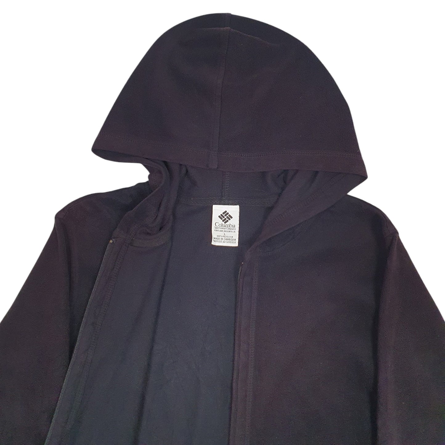 Womens Black Columbia Sportswear Company Hoodee Full Zip Jumper