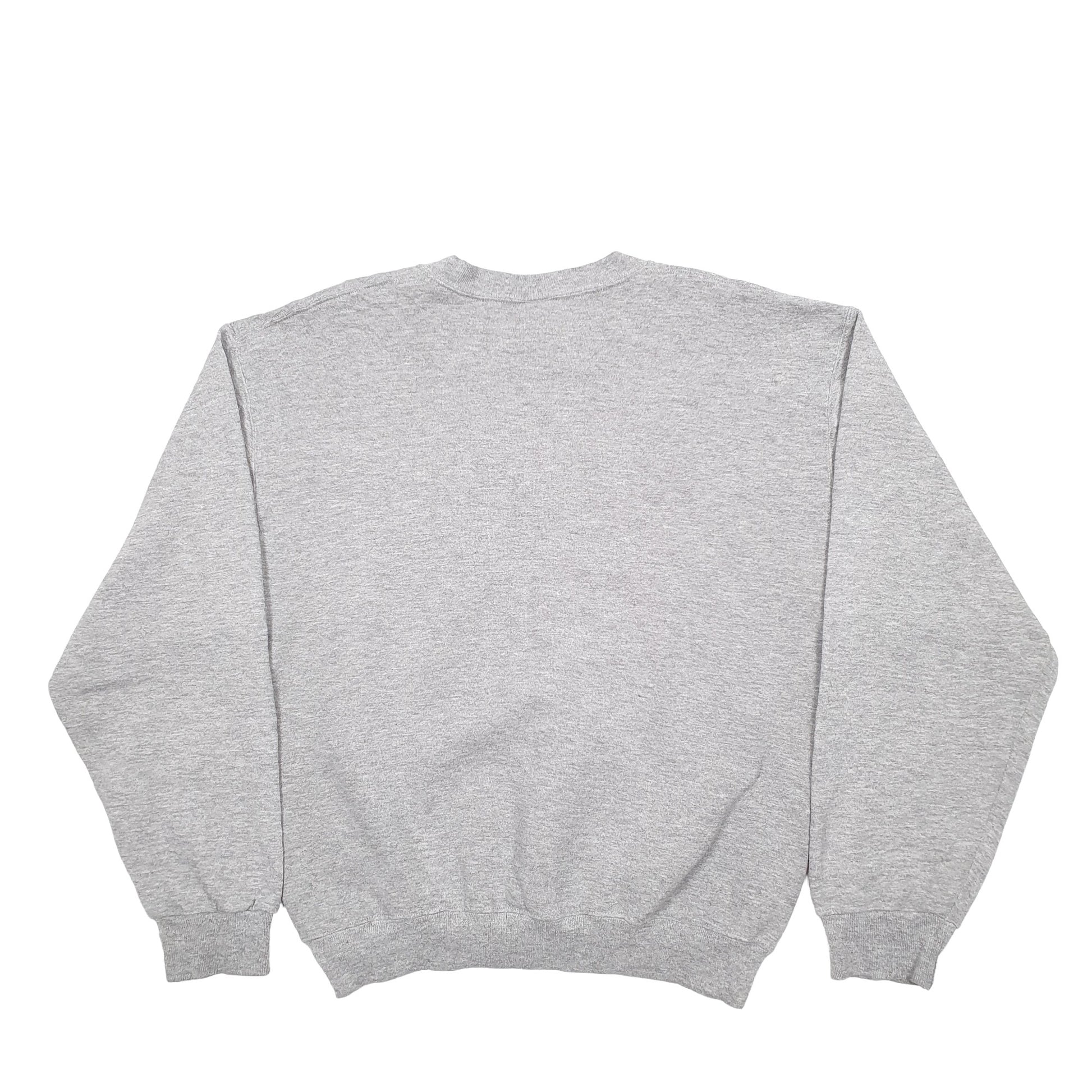 Mens Grey Russell Athletic Spellout San Jose Crewneck Jumper
