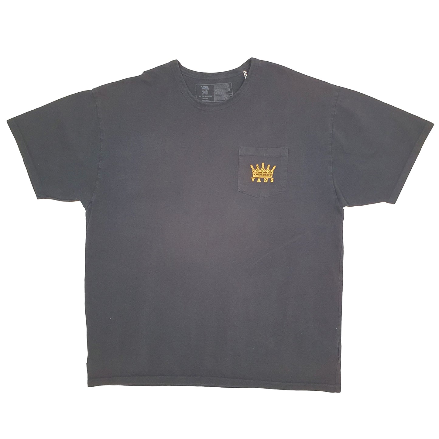 Mens Black Vans Dan Lacey BMX Short Sleeve T Shirt