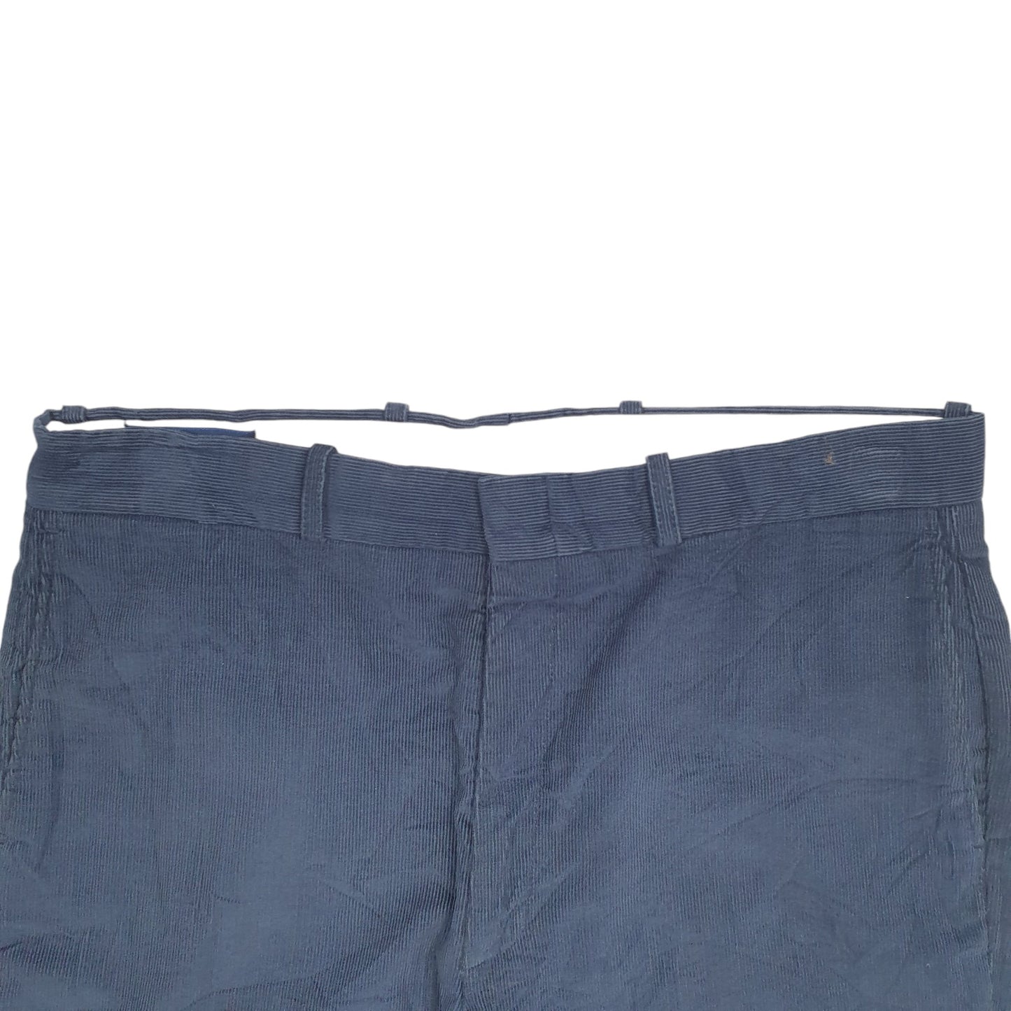 Mens Blue Farah  Corduroy Trousers