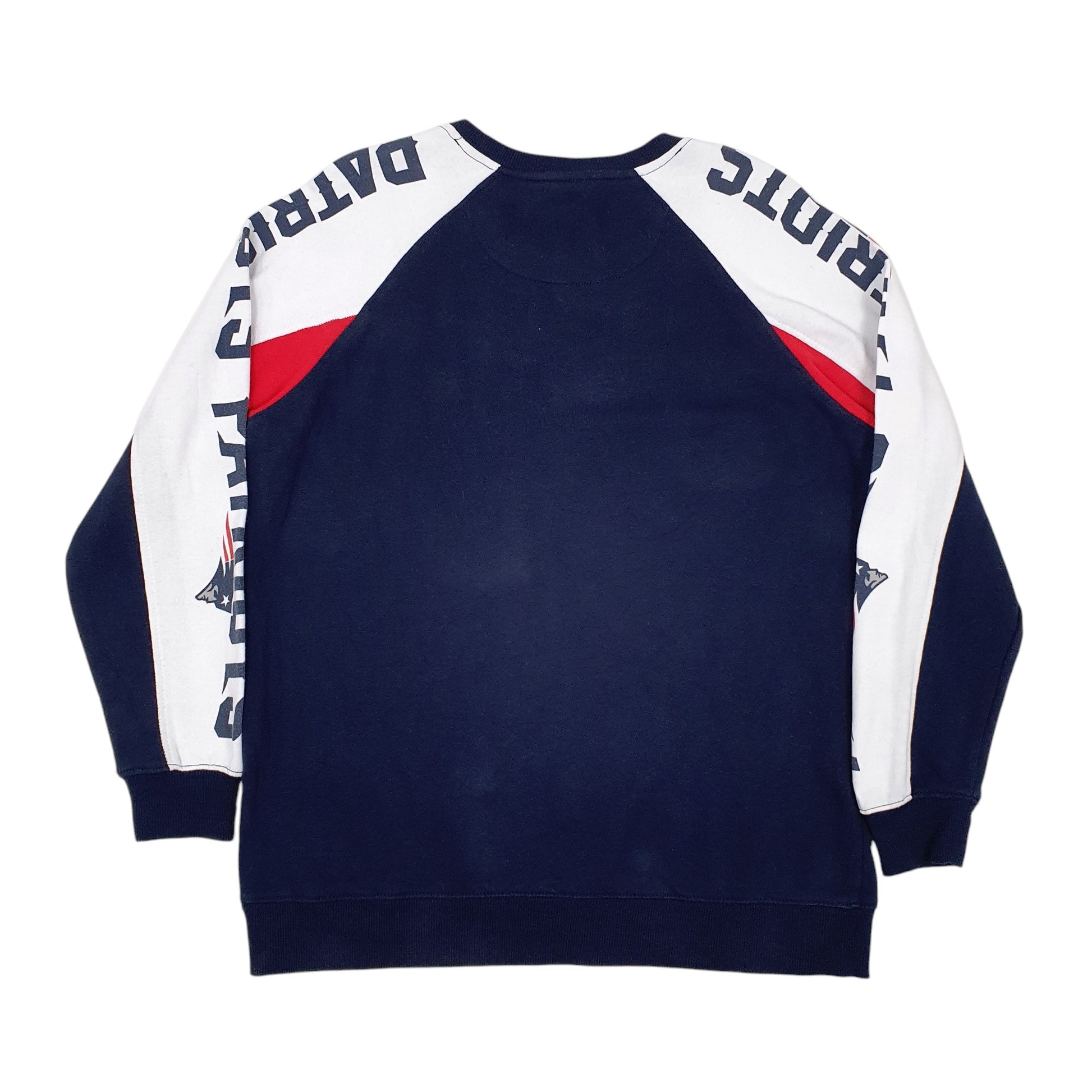 Mens Navy NFL New England Patriots Crewneck Jumper