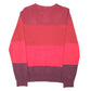 Mens Red Tommy Hilfiger Knit  Striped Sweater Crewneck Jumper