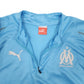 Mens Blue Puma Active Wear Quarter Zip Jumper