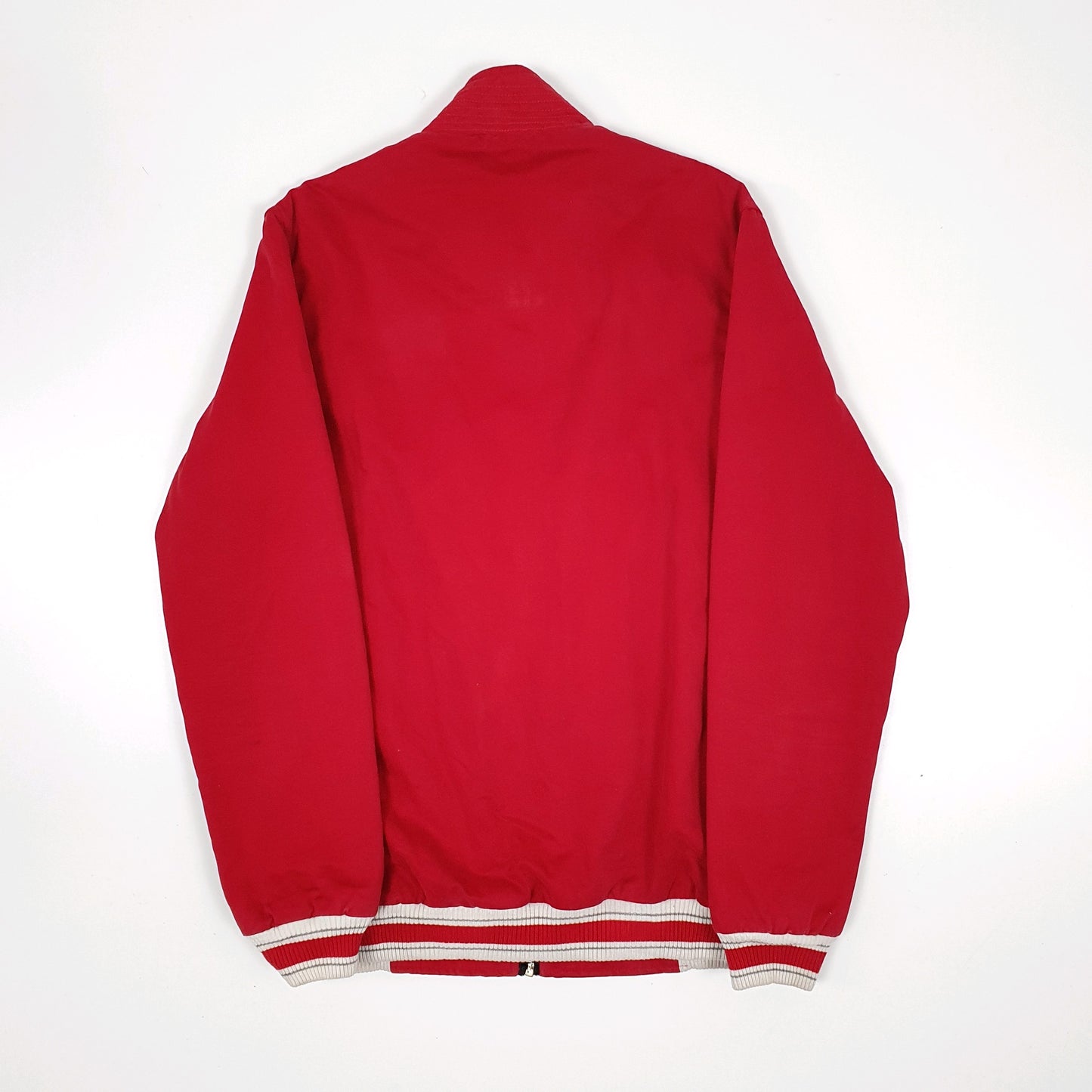 Mens Red Lacoste Live  Full Zip Coat