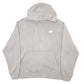 Mens Grey Nike  Hoodie Jumper
