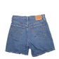 Womens Blue Levis 501 Denim Jorts Denim Shorts
