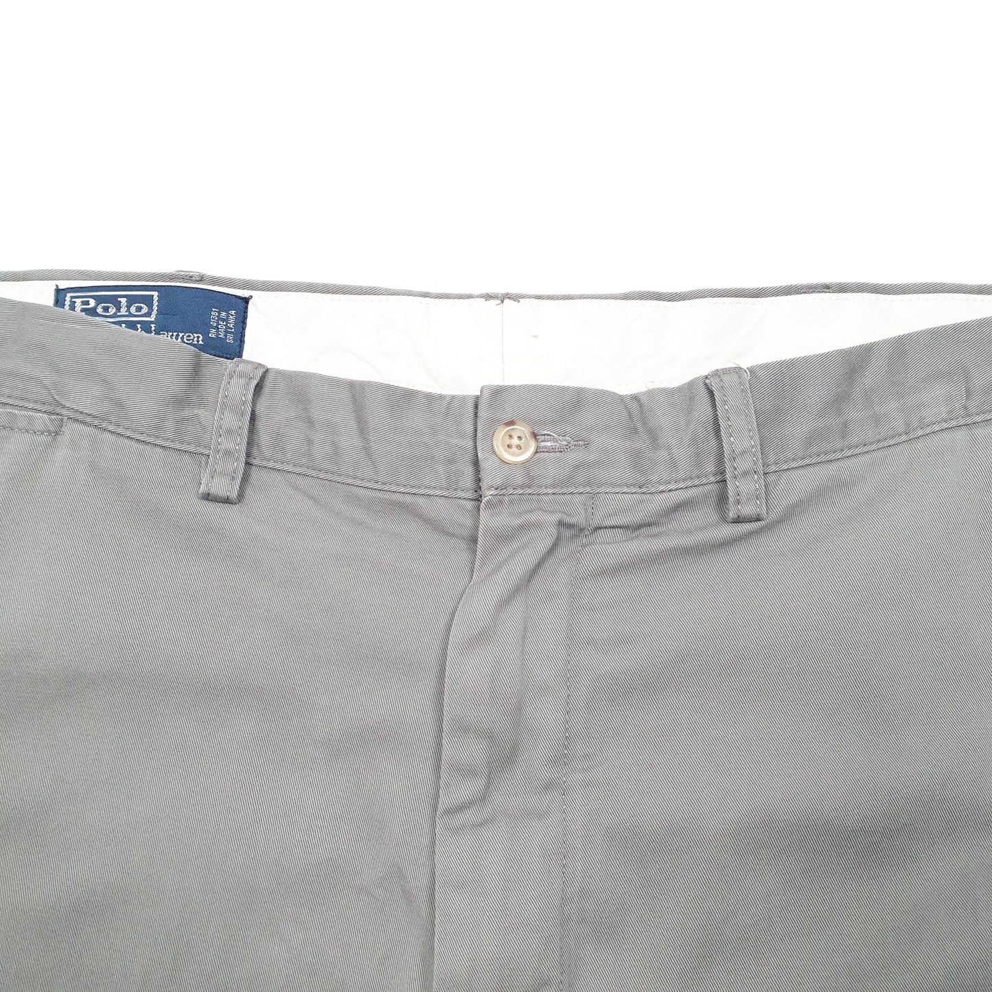 Mens Khaki Polo Ralph Lauren Prospect Pant Vintage Chino Trousers