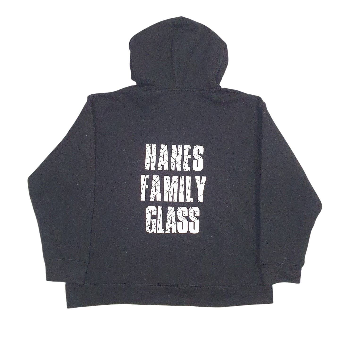 Mens Black Wrangler Work Wear Fleece Lined Hoodie Jumper