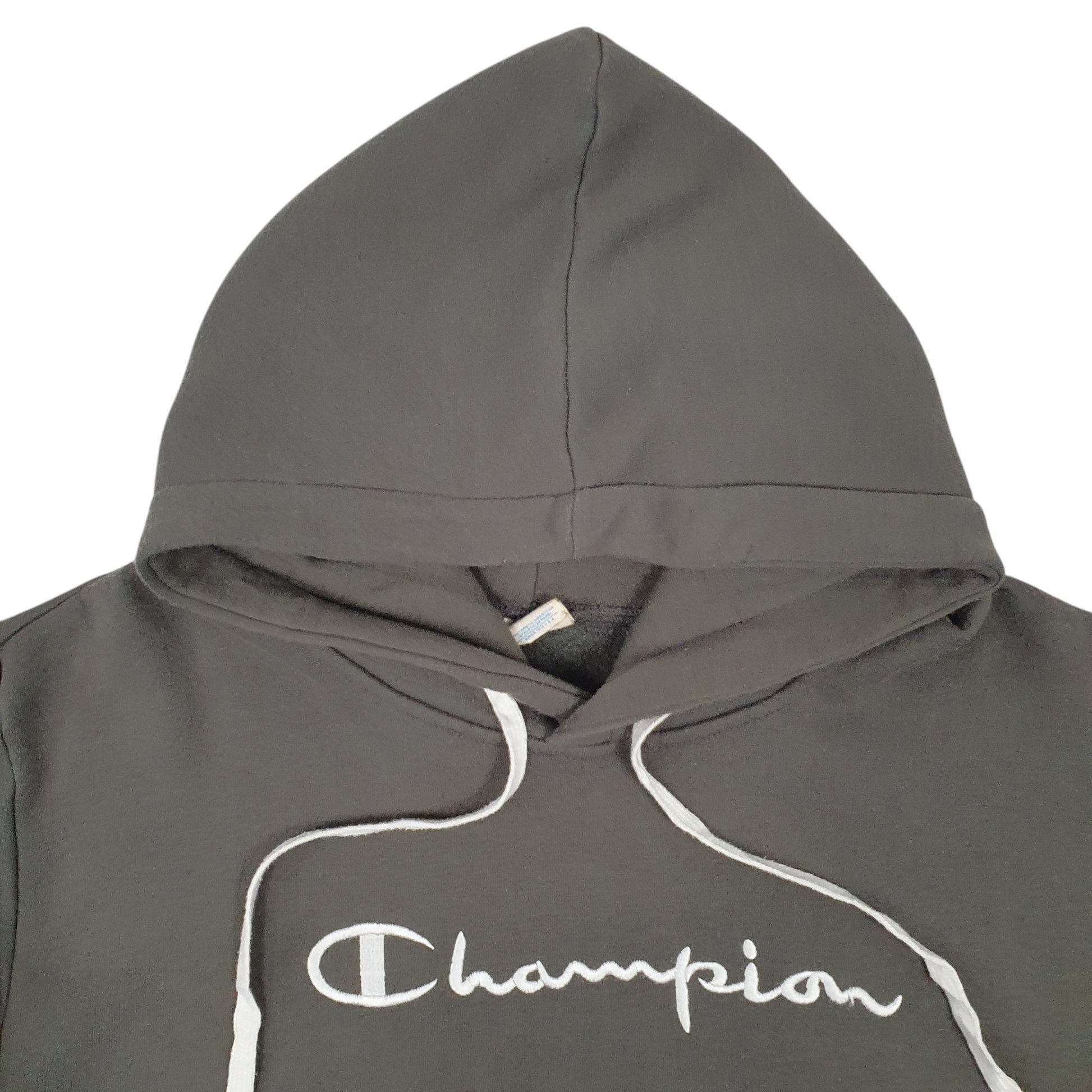 Mens Grey Champion  Hoodie Jumper