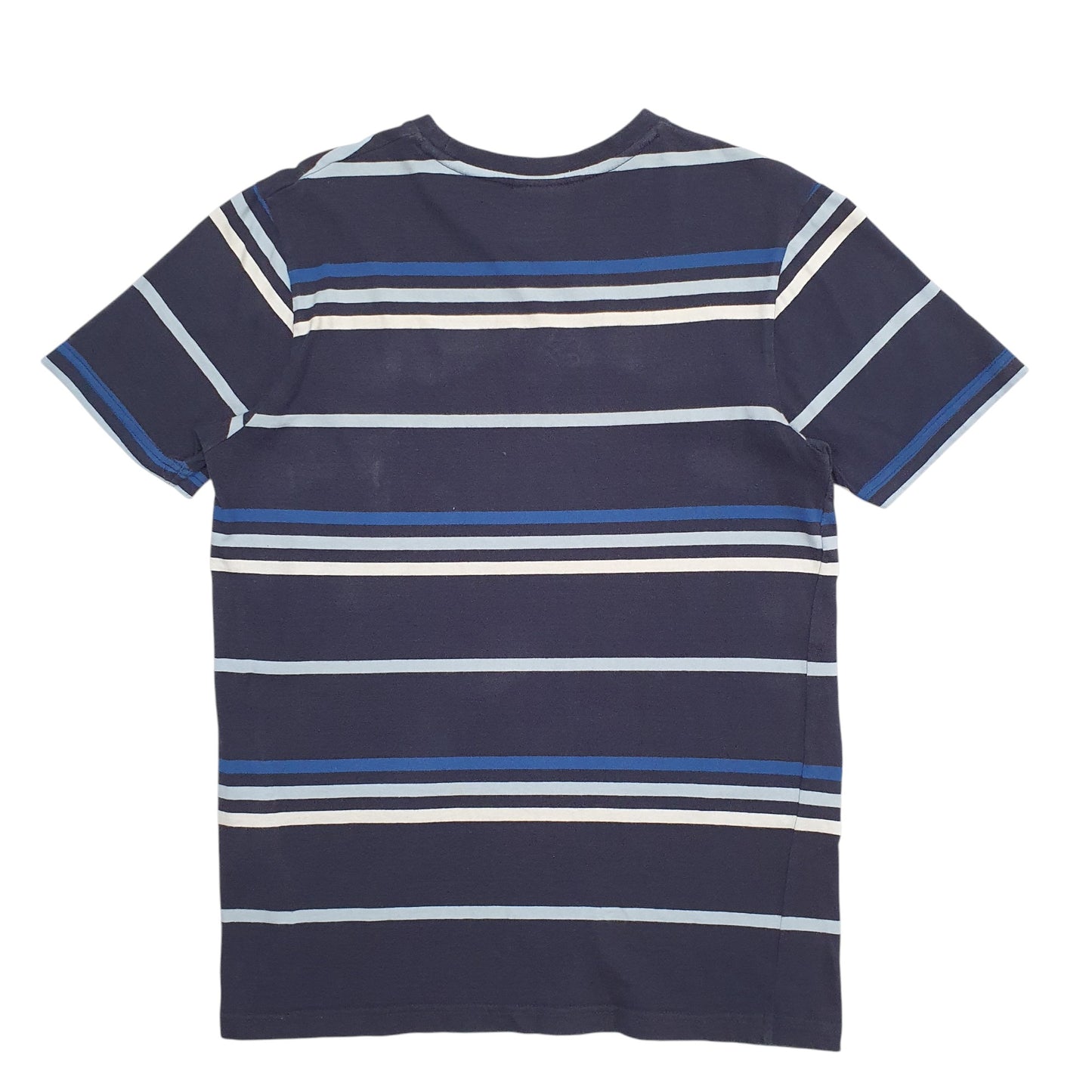 Mens Navy Ellesse Stripes Short Sleeve T Shirt
