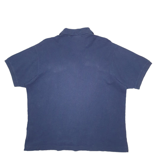 Mens Navy Lacoste  Short Sleeve Polo Shirt