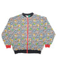 Mens Multi Disney Cartoon Characters Reversible Jacket Hoodie Coat