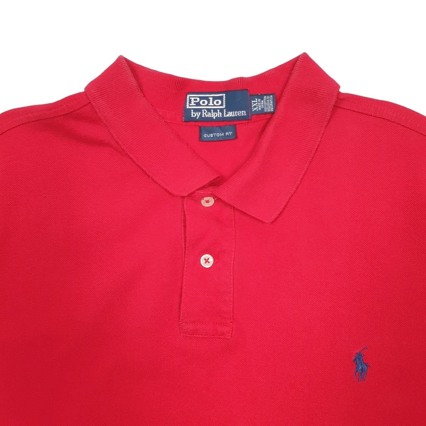Mens Red Polo Ralph Lauren  Short Sleeve Polo Shirt