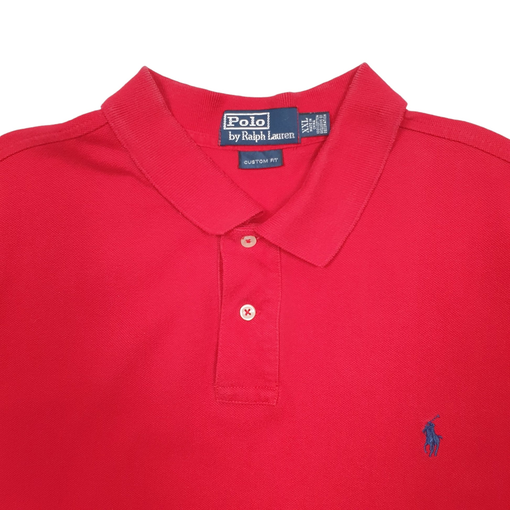 Mens Red Polo Ralph Lauren  Short Sleeve Polo Shirt