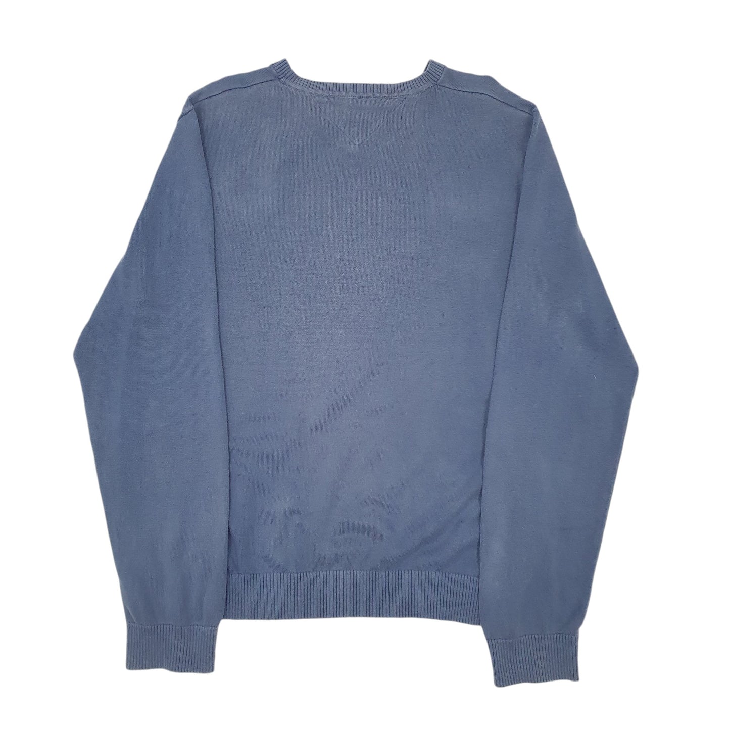 Mens Blue Tommy Hilfiger Premium Cotten Crewneck Jumper