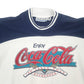 Mens White Gear CocaCola Vintage 90s Crewneck Jumper