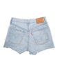 Womens Blue Levis 501 Jorts Denim Shorts
