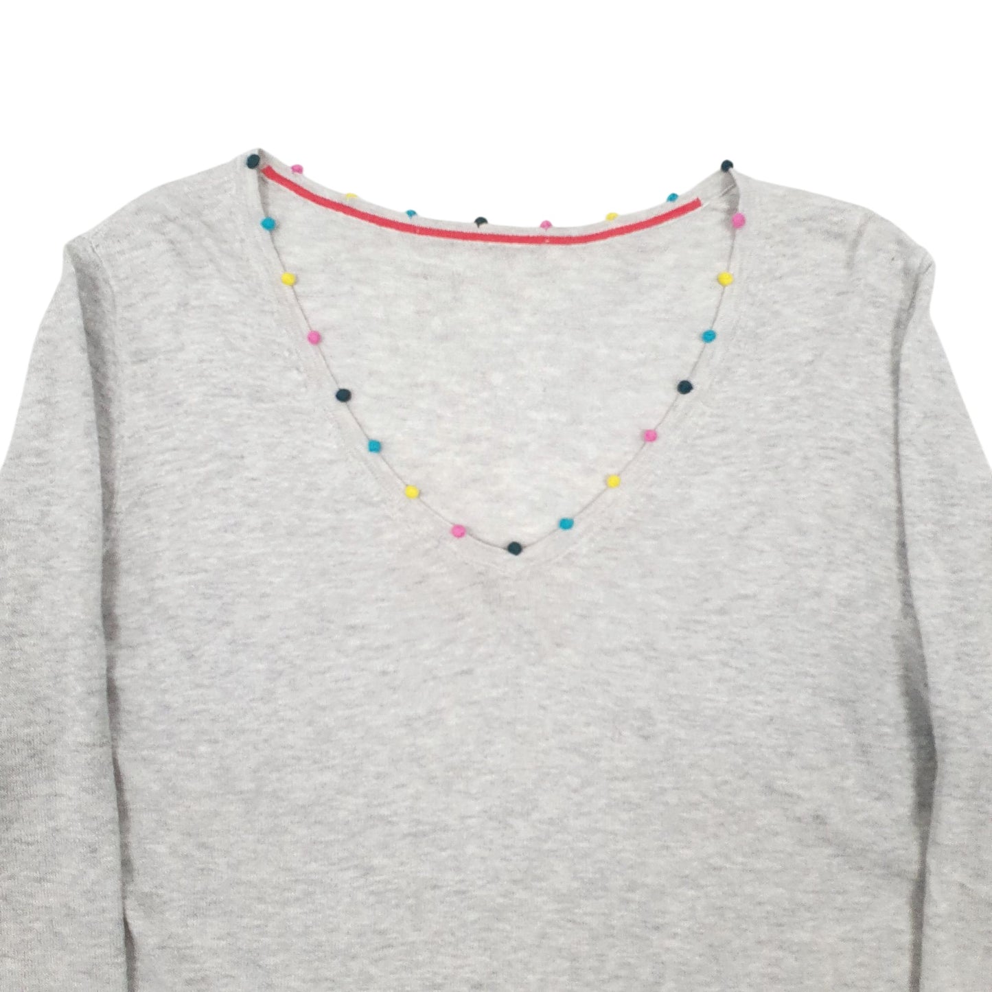 Womens Grey JP Boden  Long Sleeve T Shirt