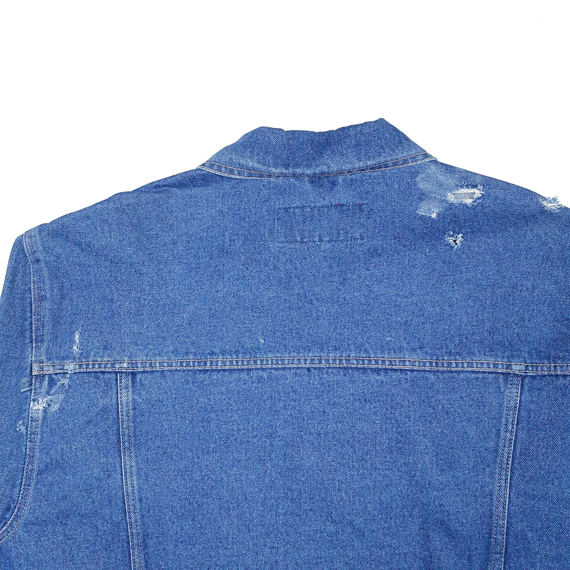 Mens Blue Wrangler Hero  Coat