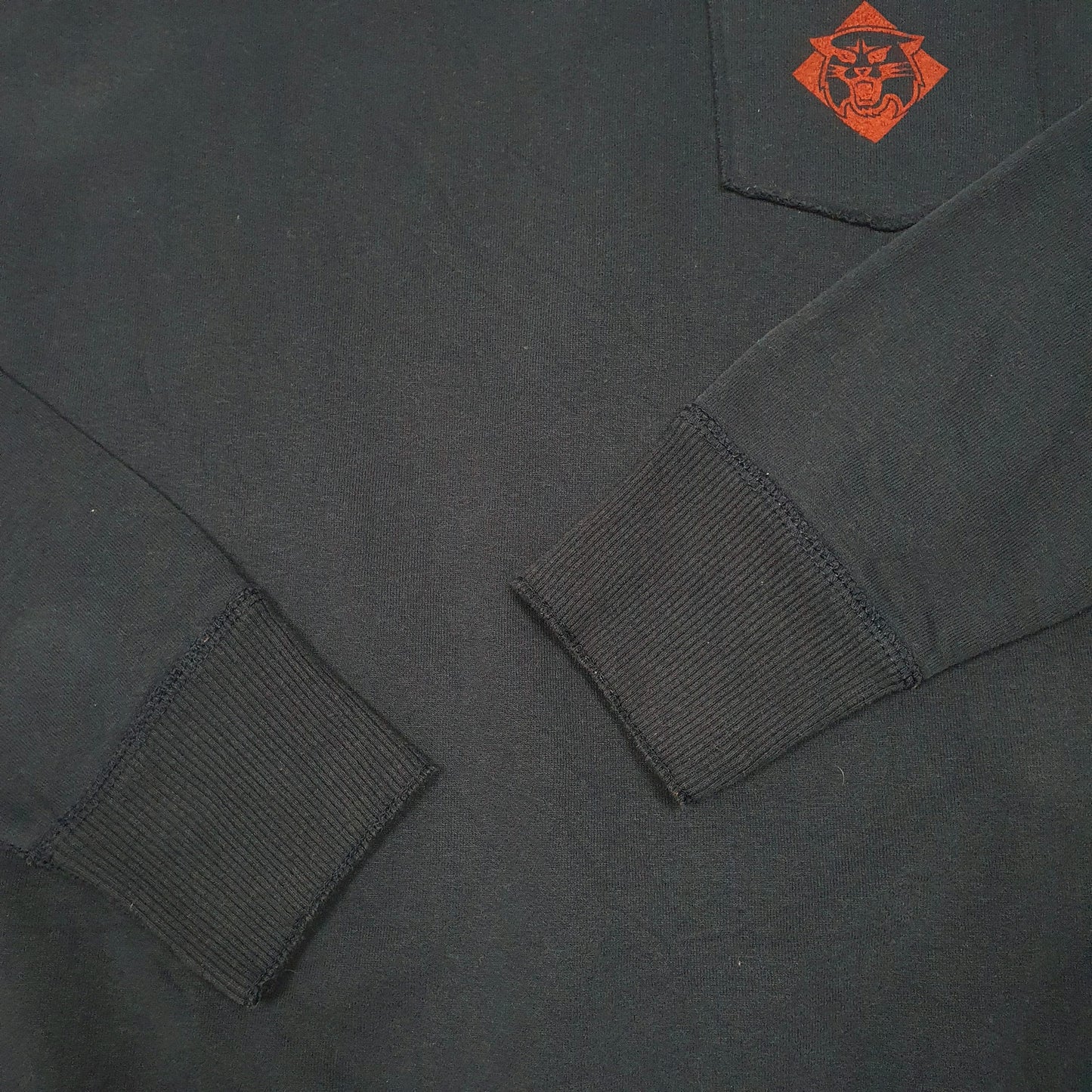 Womens Navy Champion Davidson Wildcats Basketball College USA Crewneck Jumper