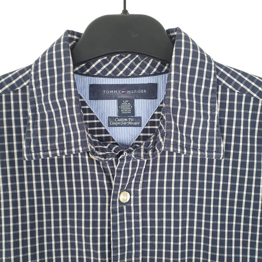 Mens Navy Tommy Hilfiger  Long Sleeve Shirt