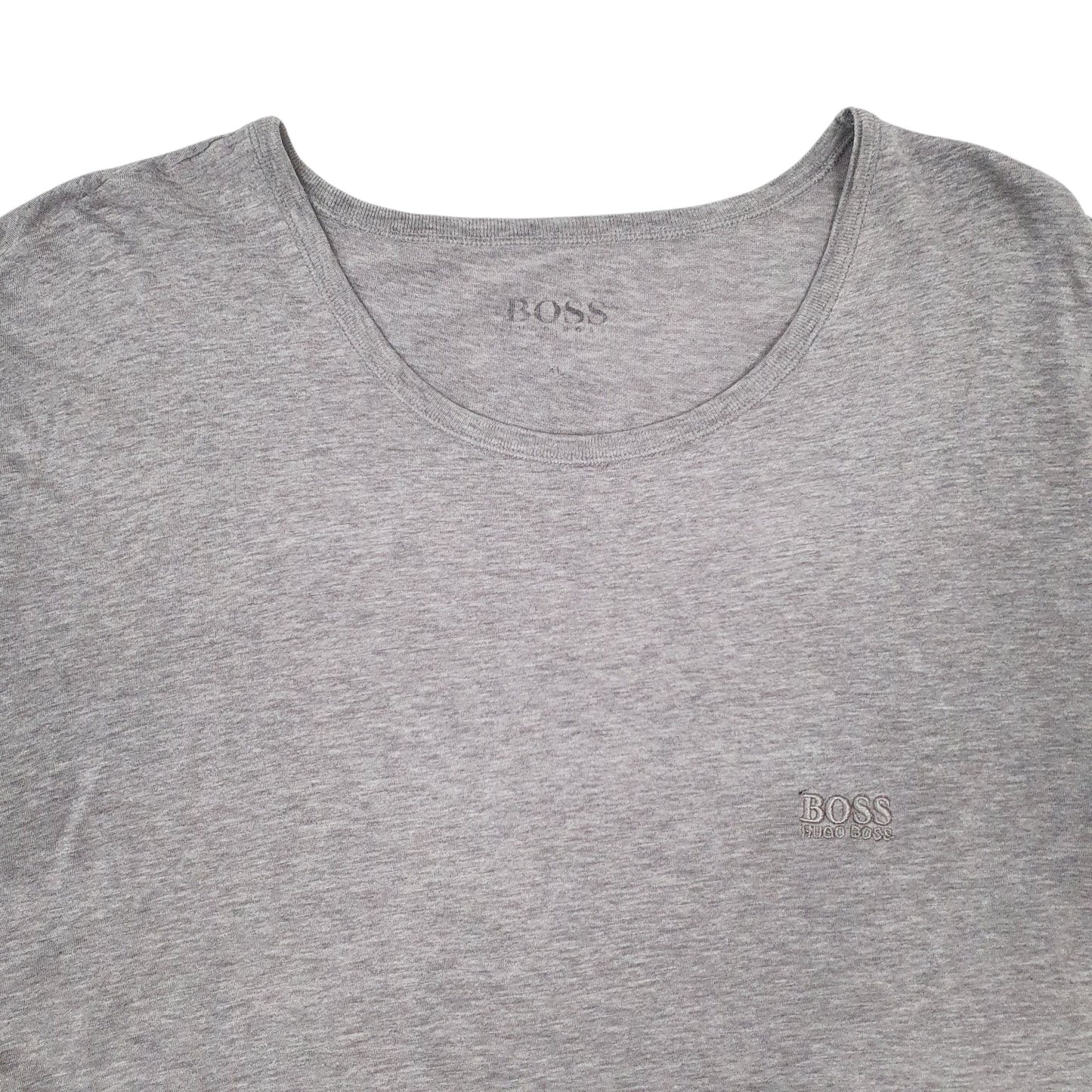 Mens Grey Hugo Boss  Short Sleeve T Shirt
