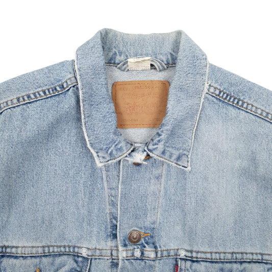 Mens Blue Levis Vintage  Coat
