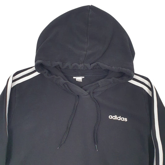 Womens Black Adidas  Hoodie Jumper