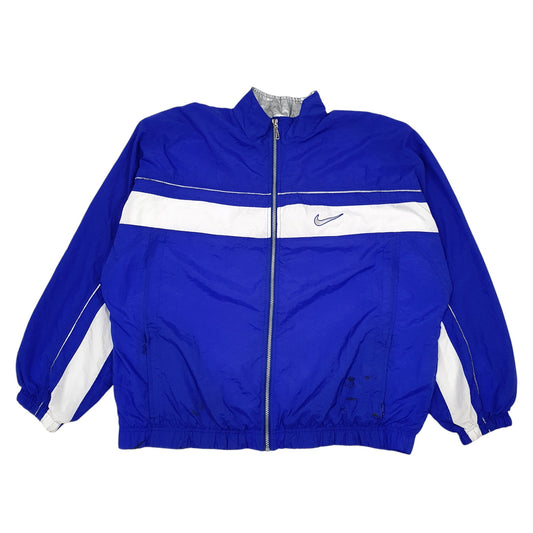Mens Blue Nike Vintage 90s  Coat