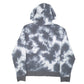 Womens Grey Champion Tie Dye Hoodie Jumper