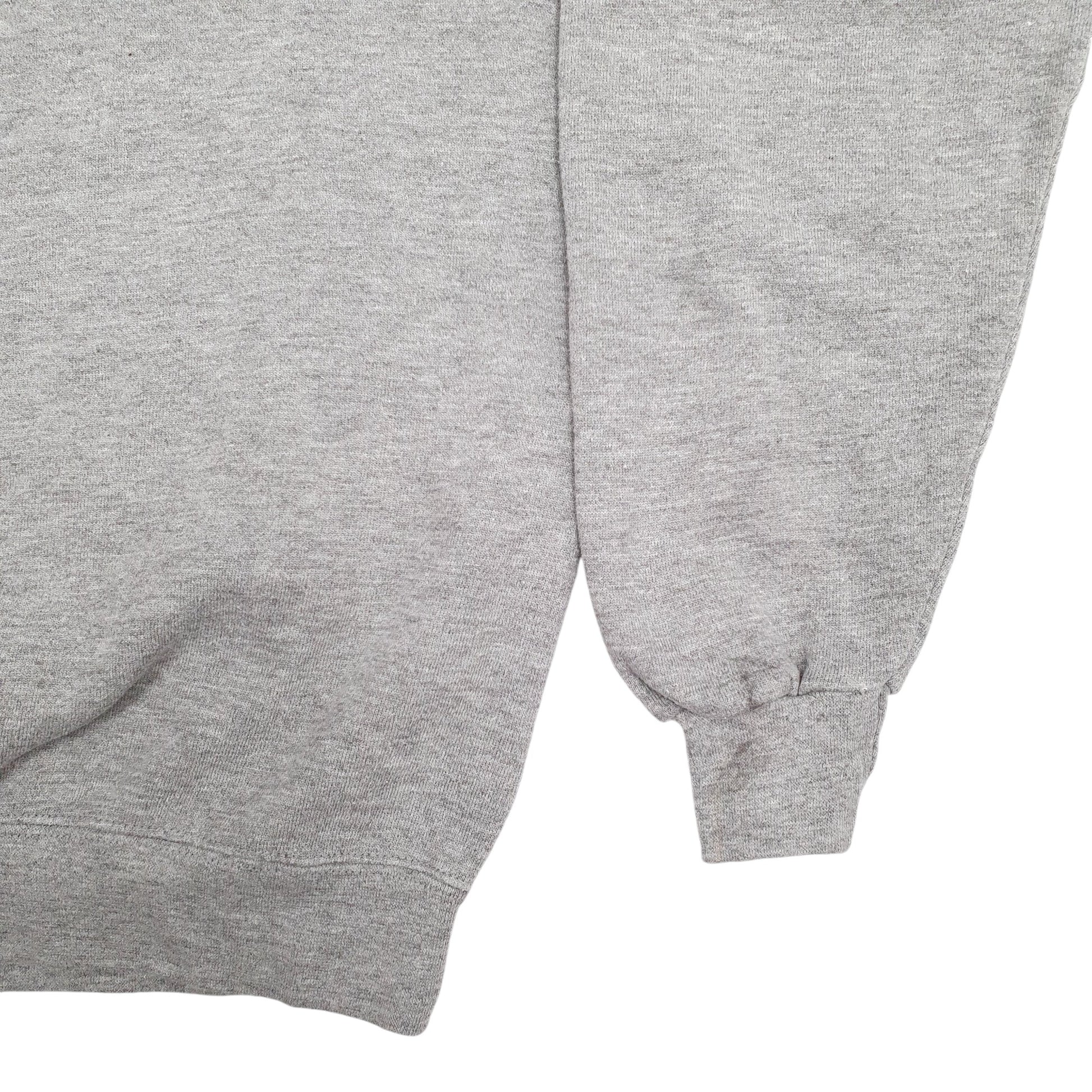 Mens Grey Lee Chesapeake Bay Spellout Crewneck Jumper