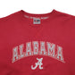 Mens Red Colosseum Alabama Crewneck Jumper