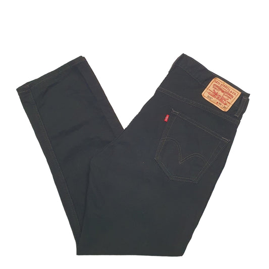 Mens Black Levis  505 JeansW36 L30
